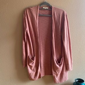 Madewell Pink Cardigan XS